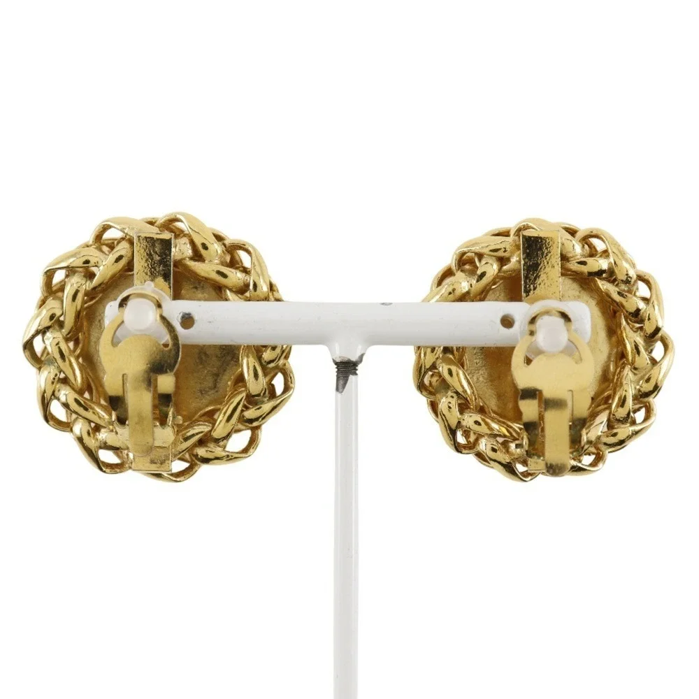 CHANEL Authentic Gold Earrings - Picture 3 of 9
